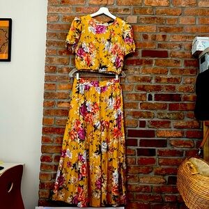 Rachel Roy 2-piece linen dress